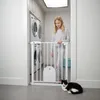 ROSEJANE Treppenschutzgitter ohne Bohren mit Katzenklappe, Produktbild-Vorschau 9