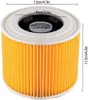 15 Staubsaugerbeutel 6.959-130.0 + 1 Filter für Kärcher WD3 Produktbild-Vorschau 3