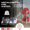 MODO24 Getränkekistenregal 2 Kisten, Helios, Metall, Produktbild-Vorschau 7