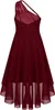Elegantes Ein-Schulter Hochzeitskleid für Mädchen | Produktbild-Vorschau 4