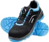A pair of black and blue safety shoes. Náhľad obrázku produktu