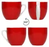 6er Set Variant Rot Kaffeetassen mit Untertassen für 6 Produktbild-Vorschau 3