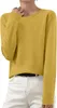 ASKSA Femme Pull en tricot Elégant Pull en tricot uni Voir les images du produit 1