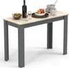 Dřevěný jídelní stůl Kuchyňský stůl Esal 110 x 50 cm Náhled obrázku produktu 1
