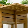 Outsunny Hochbeet Blumenkasten Kräuterbeet mit klappbarer Produktbild-Vorschau 7