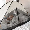 DERYAN Bedtent Pop-up-Bettzelt mit Moskitonetz – 200 × 90 Produktbild-Vorschau 2