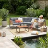 Loungeset 'Karg', inclusief sofa, salontafel en kussens, in Productafbeelding-voorbeeld 4