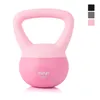 A pink kettlebell on a white background. Produktbild-Vorschau
