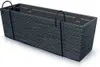 nabbi Plastový balkónový kvetináč DFC600W 58 cm - antracit Náhľad obrázku produktu 2