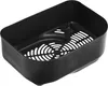 A black crisper basket for a grill. Anteprima dell’immagine prodotto