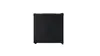 A black mini-fridge is shown against a white background. Produktbild-Vorschau