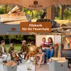 BLACK OAK Montana XL 60L Holzkorb aus Filz hellgrau – Produktbild-Vorschau 5