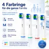 40 kusů náhradních hlavic kompatibilních s kartáčky Oral B Náhled obrázku produktu 7