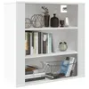 vidaXL Wandschrank Weiß 80x33x80 cm Holzwerkstoff Produktbild-Vorschau 10