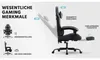 Gaming Stuhl Ergonomisch Verstellbar Kunstleder Bürostuhl Produktbild-Vorschau 9