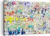Bild auf Leinwand - Leinwandbild - Straße Graffiti Wand Produktbild-Vorschau 1