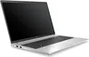 A silver HP ProBook laptop is shown from a diagonal angle against a white background. Produktbild-Vorschau