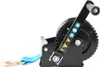 A black winch with a blue strap and a silver hook is shown against a white background. Anteprima dell’immagine prodotto