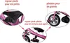 SPIELWERK® Tricycle 4en1 avec barre de poussée rose 10 à 36 Voir les images du produit 1