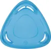 A blue triangular sledding disc. Anteprima dell’immagine prodotto