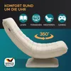 CASARIA® Sessel verstellbare Rückenlehne 360° Drehbar Produktbild-Vorschau 3