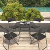 Sekey Balkonmöbel Set 5 Teilig Klappbar Gartentisch Set Produktbild-Vorschau 6