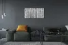Glasbilder 120x60 Wandkunst Schwarz-Weiß-Baum Produktbild-Vorschau 4