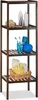 relaxdays 10020915_0 relaxdays   Badregal dunkelbraun 4 Podgląd zdjęcia produktu 1
