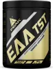A black and gold tub of EAA TST supplement powder with orange lemonade flavor. Produktbild-Vorschau