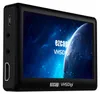 A black electronic device with a screen displaying a space-themed image and text. Náhled obrázku produktu