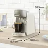 Bosch TAS167P, Pad-Kaffeemaschine, 0,7 l, Kaffeekapsel, Produktbild-Vorschau 19
