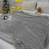 Decke Bett Sessel Dekoration Quadrat geprägt 160x200cm Produktbild-Vorschau 2