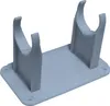 A product shot of a light gray plastic pool salt electrolysis device holder. Náhled obrázku produktu