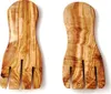 Salathände aus Olivenholz 19 cm Produktbild-Vorschau 3