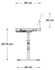 Ergonomischer Kinderschreibtisch Mark Adler 3.0 Grau, Produktbild-Vorschau 7