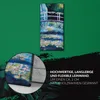 Leinwand Uhr Küche Wohnzimmer Bild Kunstdruck 30x60 Gemälde Produktbild-Vorschau 5