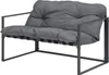 home24 Gartensitzgruppe - 4-teilig - Eisen / Polyester - Produktbild-Vorschau 4