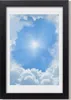 Bild 20x30 MDF-Rahmen, Wandkunst Wolken im Himmel Produktbild-Vorschau 1