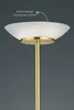 Close-up of the top part of a floor lamp with a text overlay. Produktbild-Vorschau