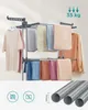 SONGMICS Sušicí stojan, 4 úrovně, s kolečky, 63,5 x 128 x Náhled obrázku produktu 5