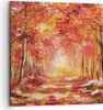 Bild auf Leinwand - Leinwandbild - Einteilig - Herbst Wald Produktbild-Vorschau 1