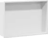 vidaXL Box doccia bianco 45 x 30 x 9,5 cm acciaio Anteprima dell’immagine prodotto 1