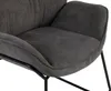 Indoor Wohnset Aliano dark grey mit 2 Sesseln & Produktbild-Vorschau 6