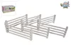 Kids Globe Horses Houten Hekken 6 Stuks Wit Produktbild-Vorschau 1