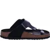 Birkenstock gizeh  big buckle Damen Pantolette in Schwarz, Produktbild-Vorschau 4
