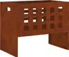 vidaXL Palenisko brązowe 50 x 30 x 40 cm stalowe Podgląd zdjęcia produktu 1