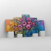 Bild auf Leinwand - Leinwandbild - 5 Teile - Blumenstrauß Produktbild-Vorschau 4