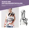 Tragetuch Baby Neugeboren Ergonomisch Hüfttrage Baby bis 25 Produktbild-Vorschau 2