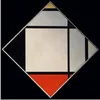 ARTland Glasbild Rhombus II. Größe: 20x20 cm Produktbild-Vorschau 1