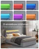 VASAGLE Doppelbettgestell, Bettgestell, 140 x 200 cm, LED, Produktbild-Vorschau 3